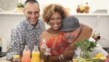 Producer Director Chris Valentino Sunny Anderson, Michael Falaso